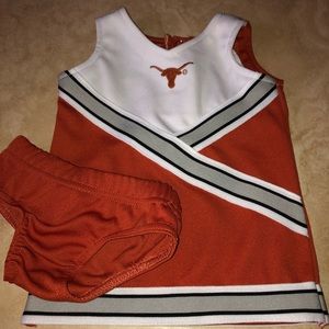 Baby Texas Longhorns Cheer Uniform